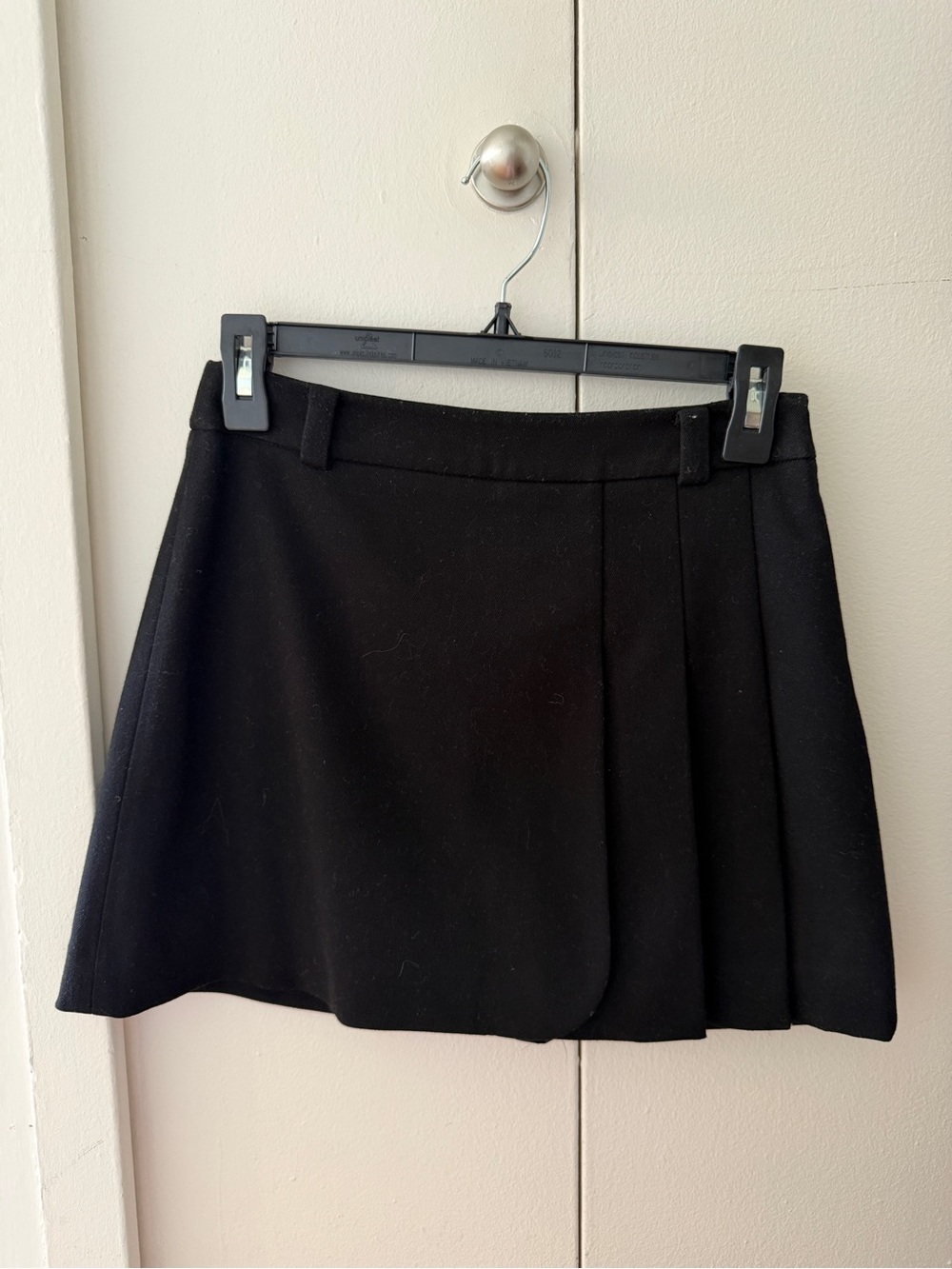 Black Pleated Mini Skirt - Classic Women's Skirt (Korean Brand)